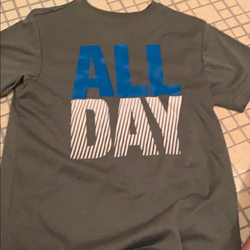 “All Day” boys athletic t-shirt